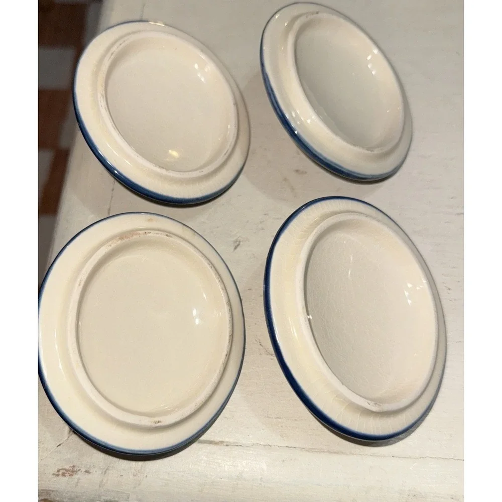 Temptations Ovenware Old World Blue Cow 2.5 qt Casserole & (4) 16 oz Ramekin Set